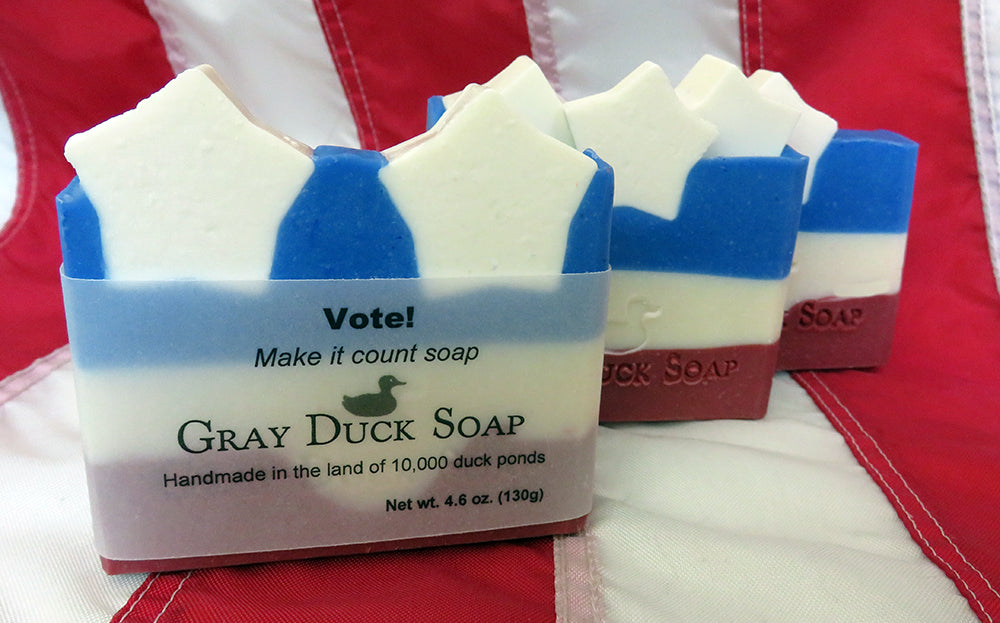 Election soap poll closes early: Harris soap wins