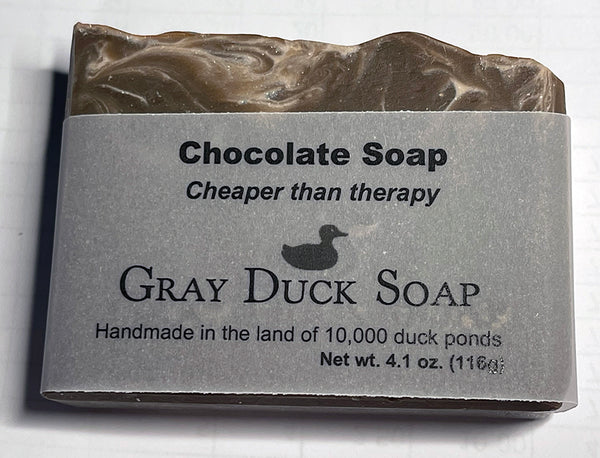 Chocolate Soap: Cheaper Than Therapy